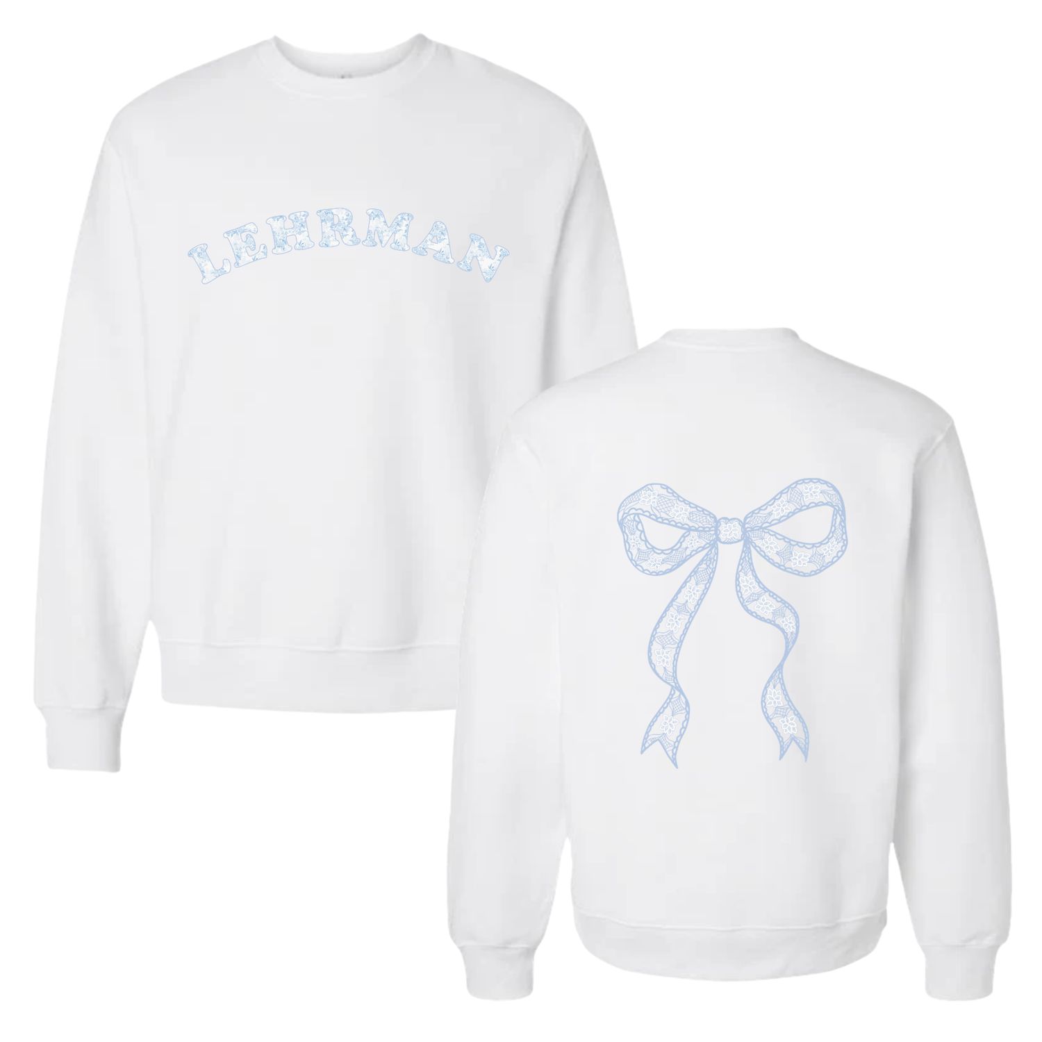 LoveShackLehrman White Crewneck