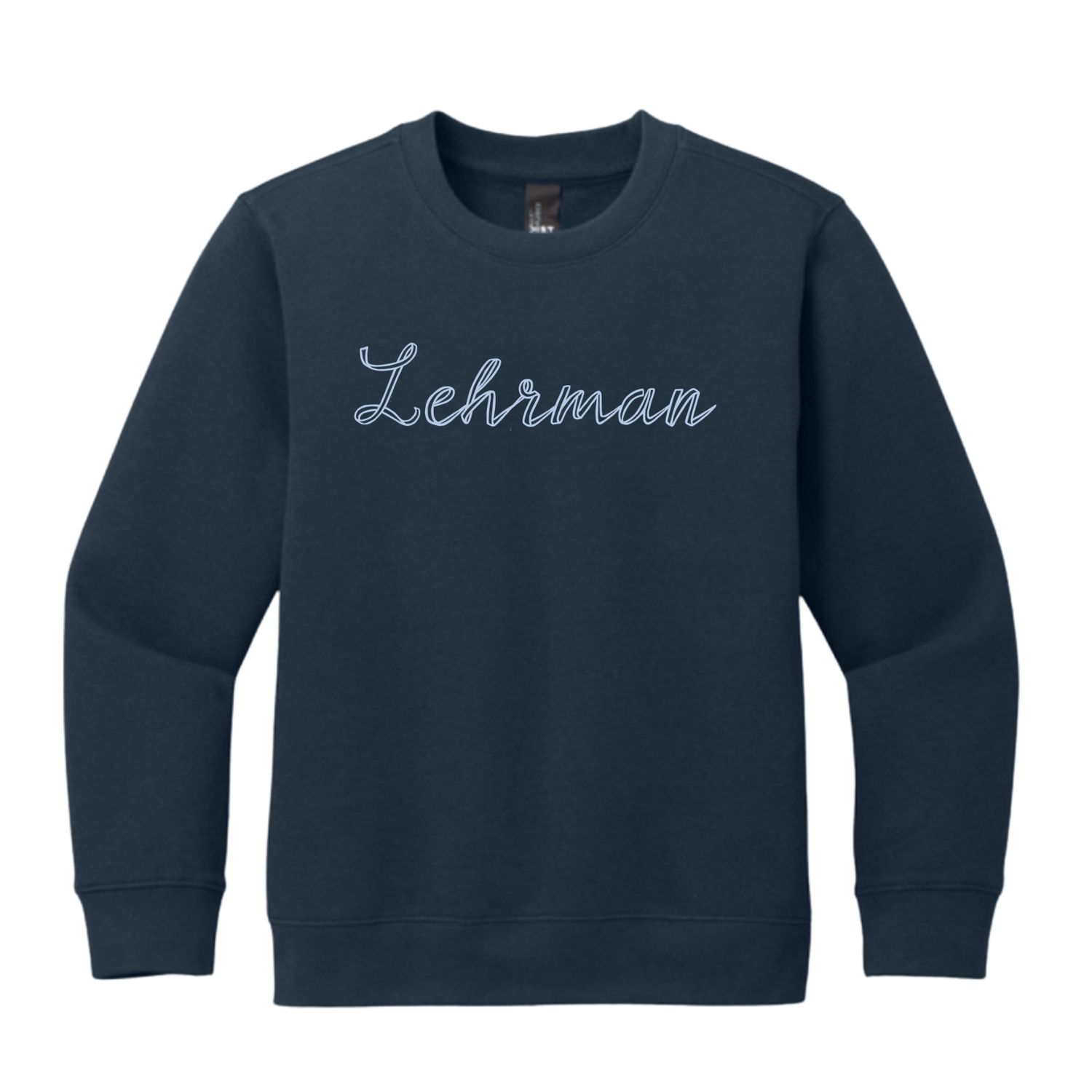 Ribbons &amp; Bows Navy Crewneck