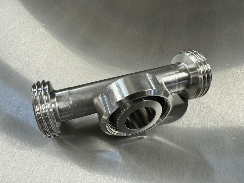 RVS koppelstuk T-stuk Draad - Puntstuk/wartel - Draad