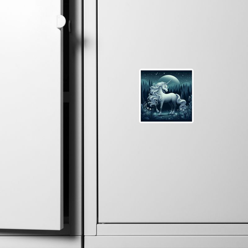 Enchanted Unicorn Fridge Magnet | Home Office Accessory 