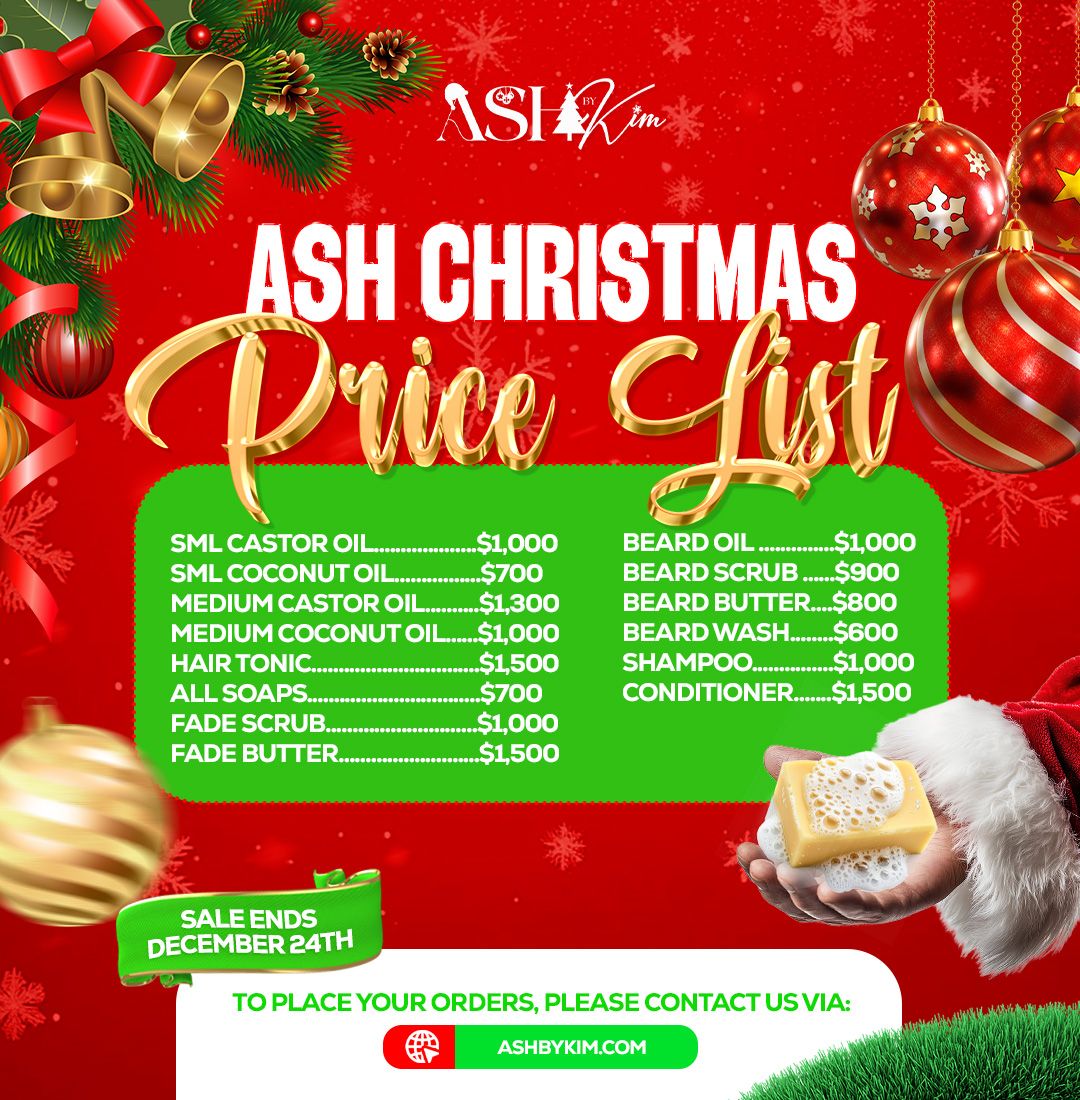 ASHFUL PRICE LIST
