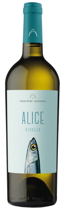 produttori di manduria verdeca &#39;&#39;alice&#39;&#39; 2023