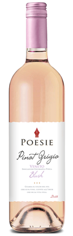 poesie pinot grigio blush 2024