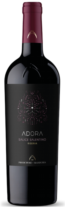 produttori di manduria salice salentino &#39;&#39;adora&#39;&#39; 2022