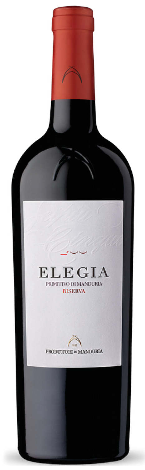 produttori di manduria primitivo &#39;&#39;elegia&#39;&#39; 2019