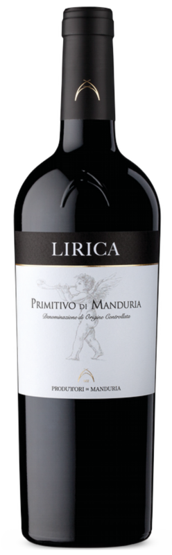 produttori di manduria primitivo &#39;&#39;lirica&#39;&#39; 2022