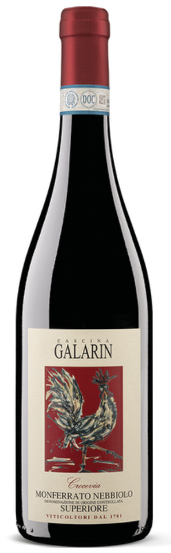 cascina galarin monferatto nebbiolo doc &#39;&#39;crocevia&#39;&#39; 2020