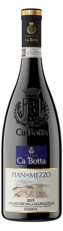 ca &#39;botta pian di mezzo amarone della valpolicella docg riserva 2015