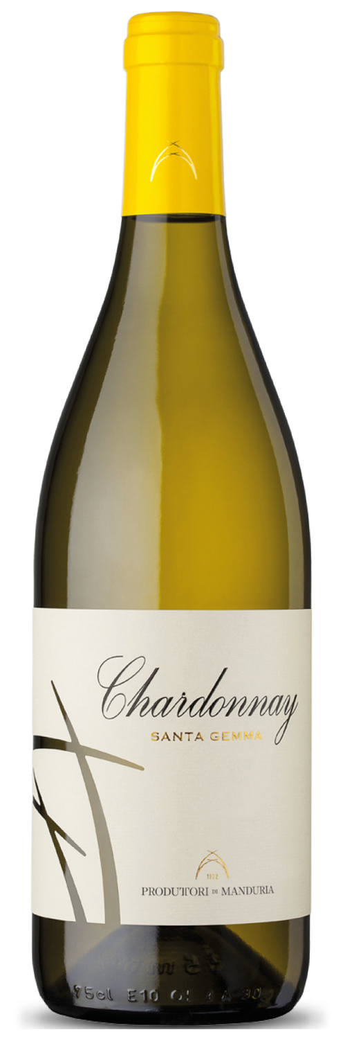 produttori di manduria chardonnay &#39;&#39;santa gemma&#39;&#39; 2022