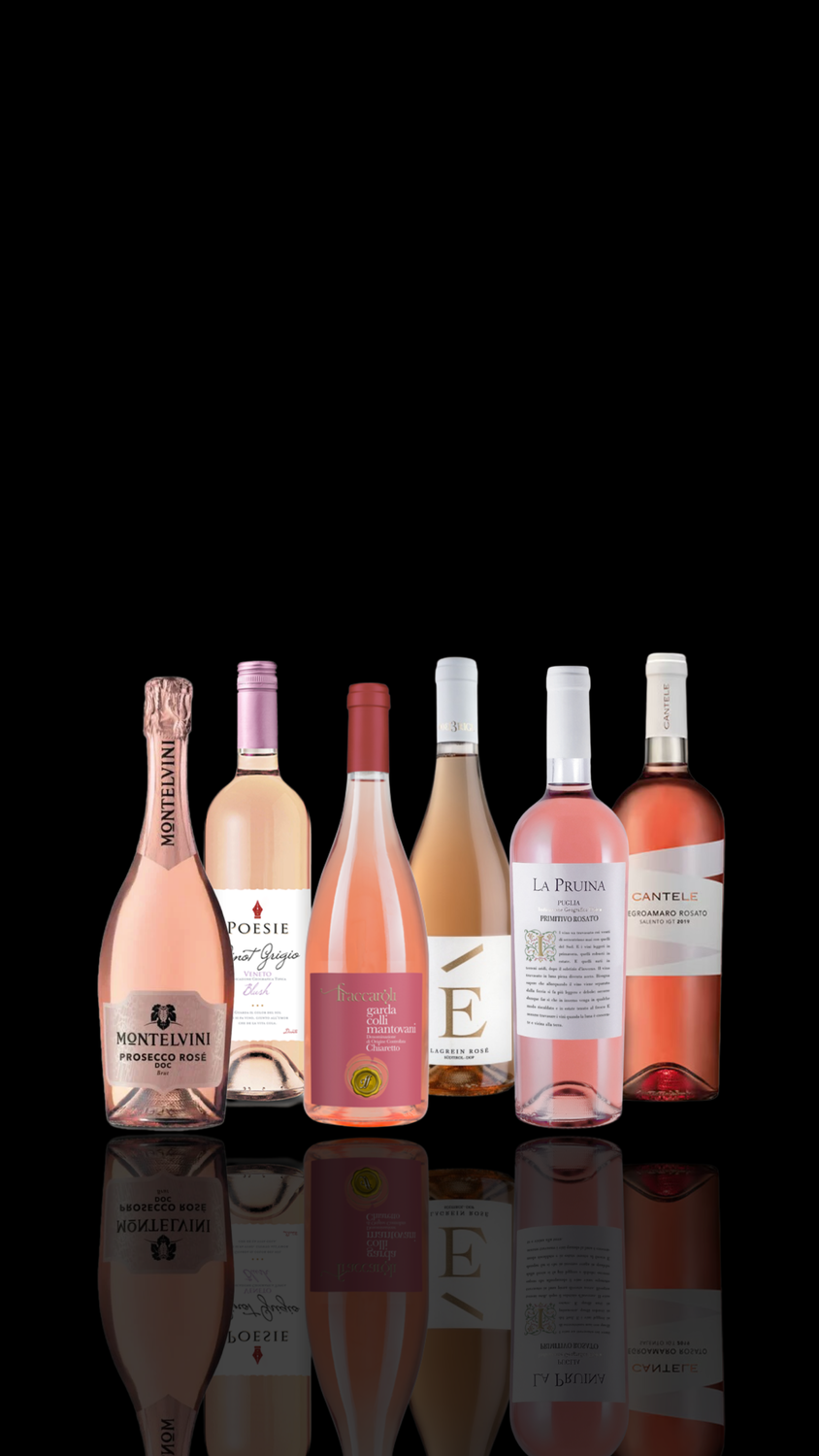 italiaanse rosé tasting box