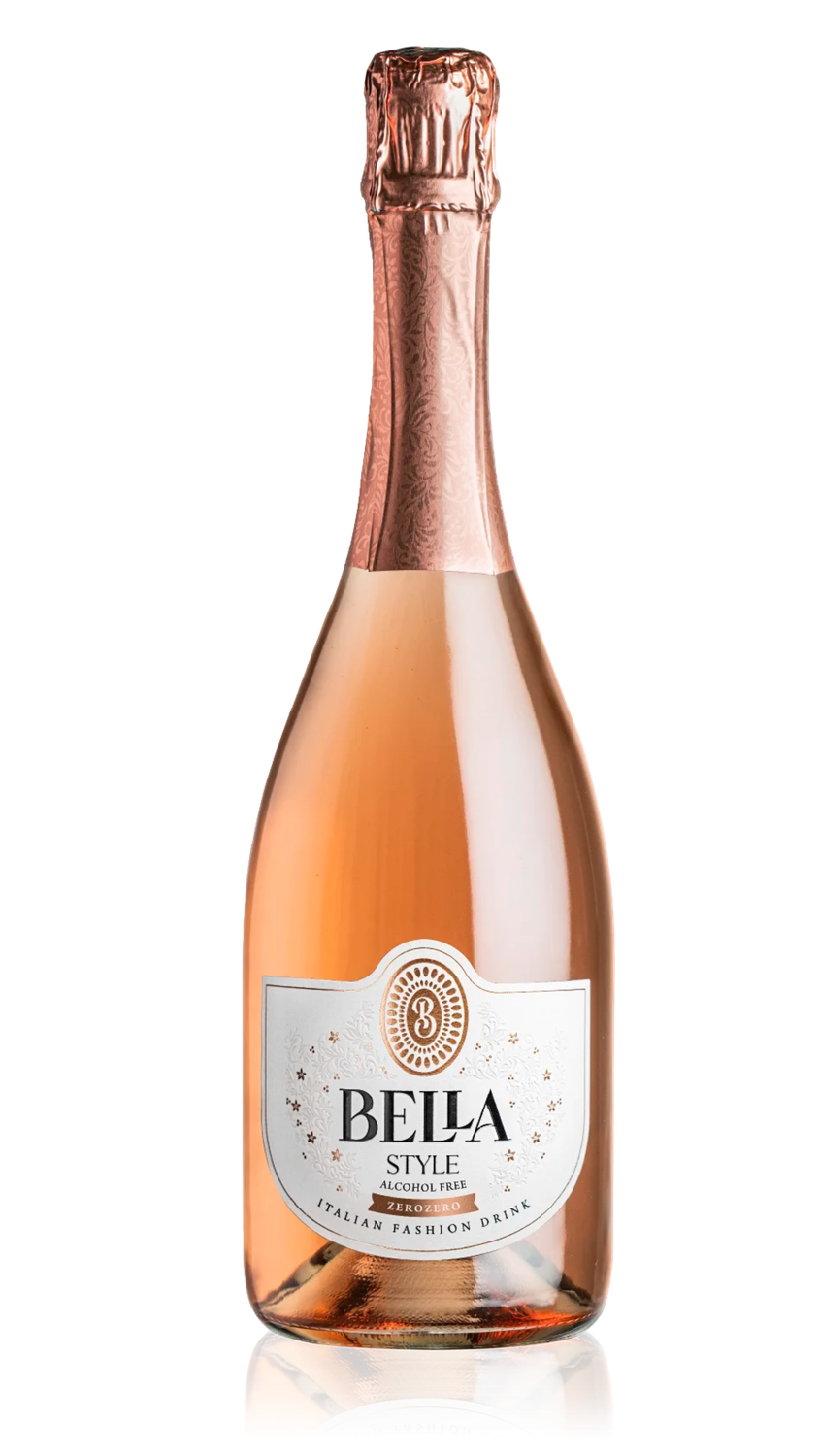 bella 0.0 rosé alcoholvrije bubbels