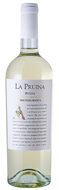La Pruina Malvasia Bianca Puglia Igp 2023