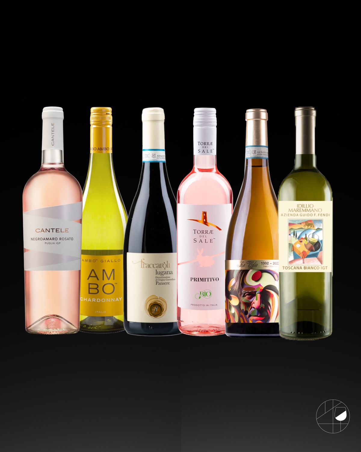 Italiaanse zomer wijnbox