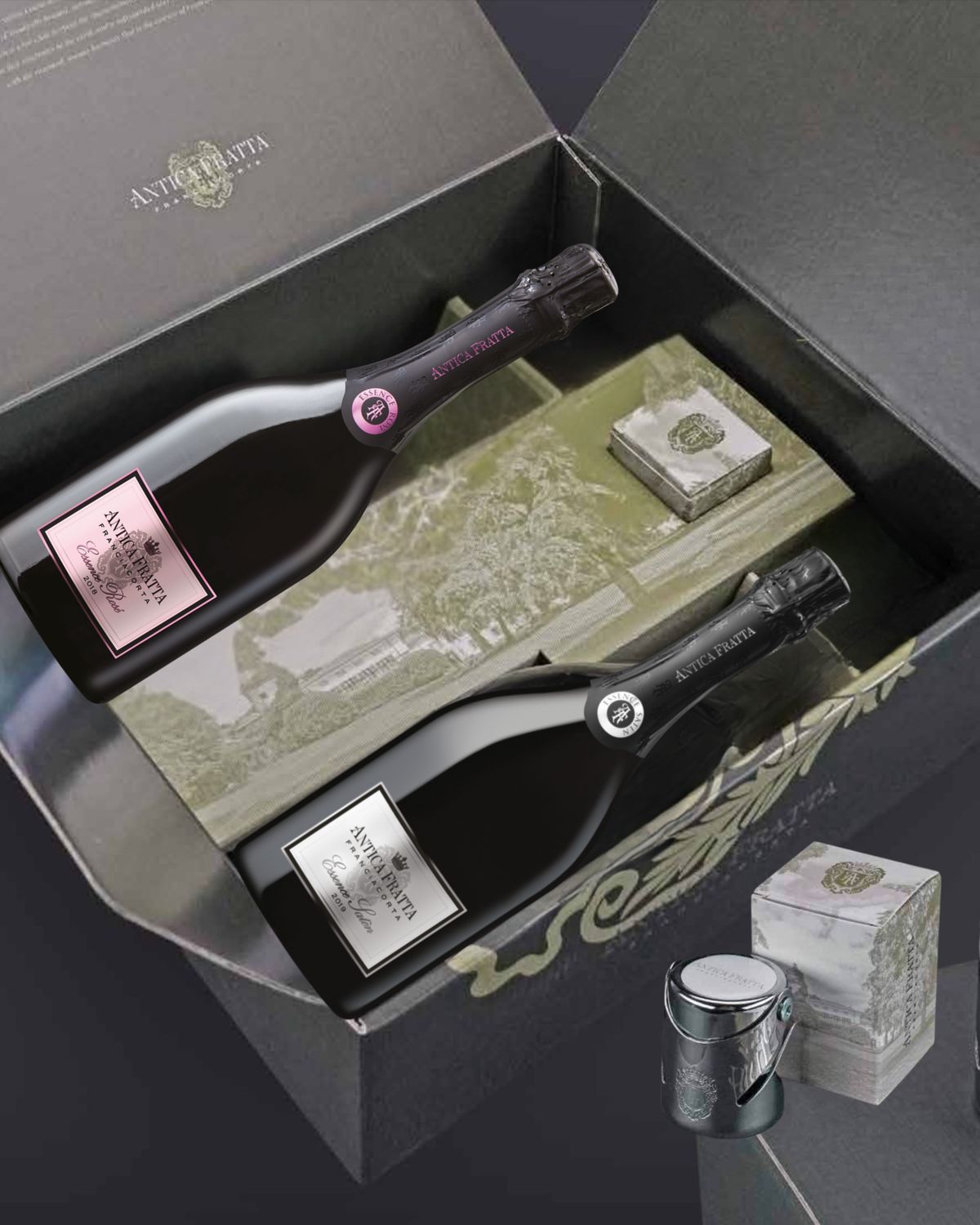 Antica Fratta Franciacorta Gift Luxe 2 flessen