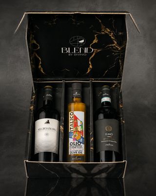 La Pruina Puglia Geschenkpakket 2 wijnen en 1 olijfolie