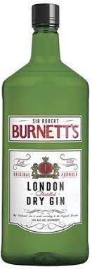 BURNETT&#39;S GIN 80PRF 1.75L