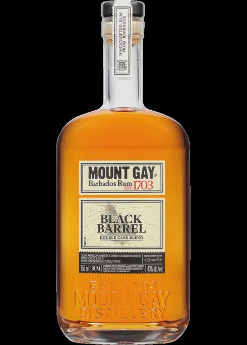 MOUNT GAY BLACK BARREL RUM 750ML