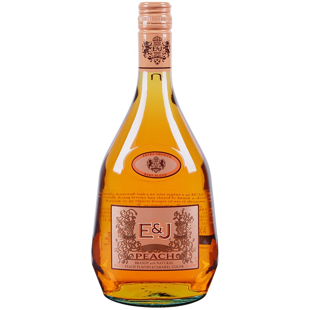 E &amp; J 750ML PEACH BRANDY VS