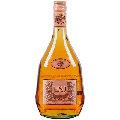 E &amp; J 750ML PEACH BRANDY VS