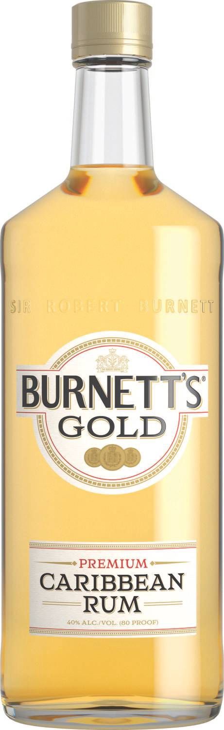 BURNETT&#39;S GOLD RUM 1.75ML