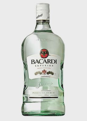 BACARDI SUPERIOR LIGHT GLASS 1.75ML