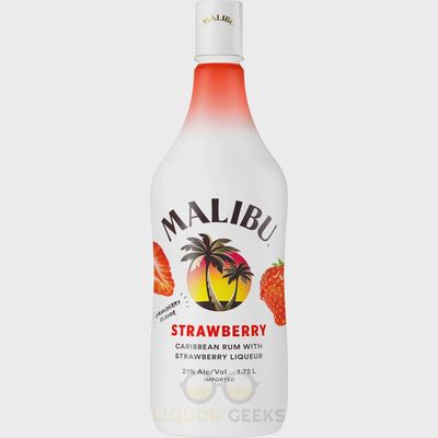MALIBU STRAWBERRY RUM 1.75L