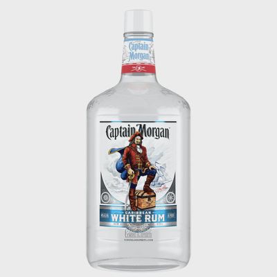 CAPTAIN MORGAN WHITE PLASTIC 1.75L