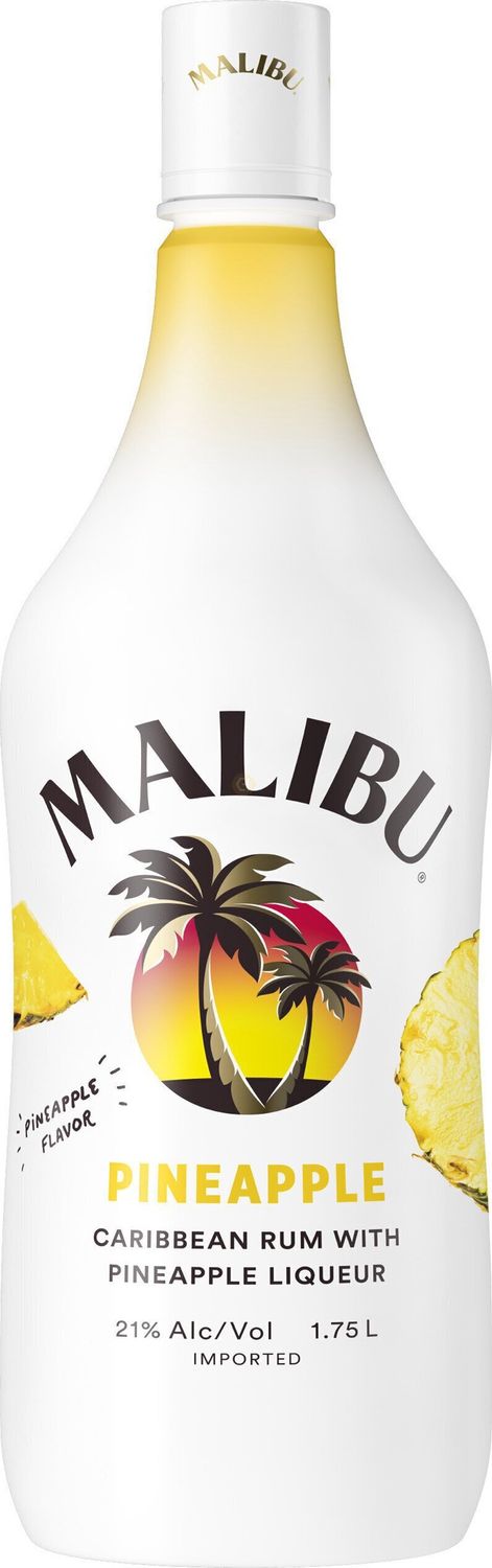 MALIBU PINEAPPLE RUM 1.75L