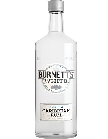 BURNETT&#39;S RUM 750ML WHITE