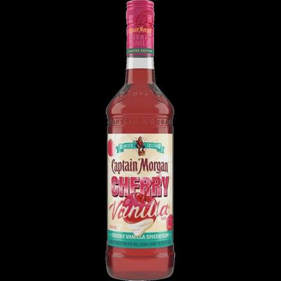 CAPTAIN MORGAN CHERRY VANILLA RUM 750ML