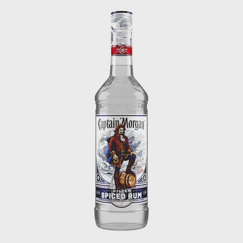 CAPTAIN MORGAN SILVER SPICED RUM 750ML
