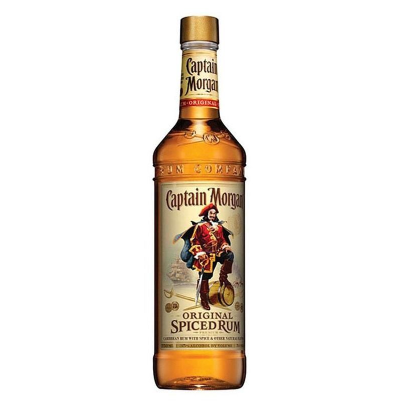 CAPTAIN MORGAN SPICED RUM PLASTIC 750ML