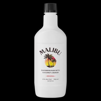 MALIBU COCONUT RUM PLASTIC 750ML