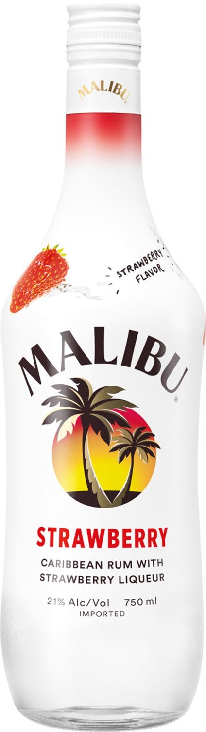 MALIBU 750ML STRAWBERRY RUM