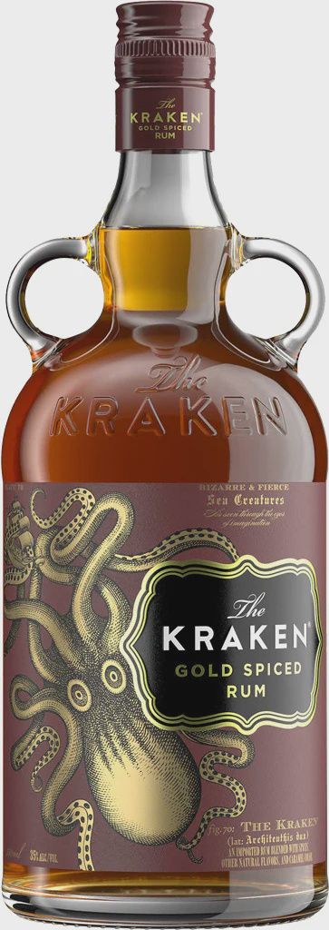 KRAKEN GOLD SPICED RUM 750ML