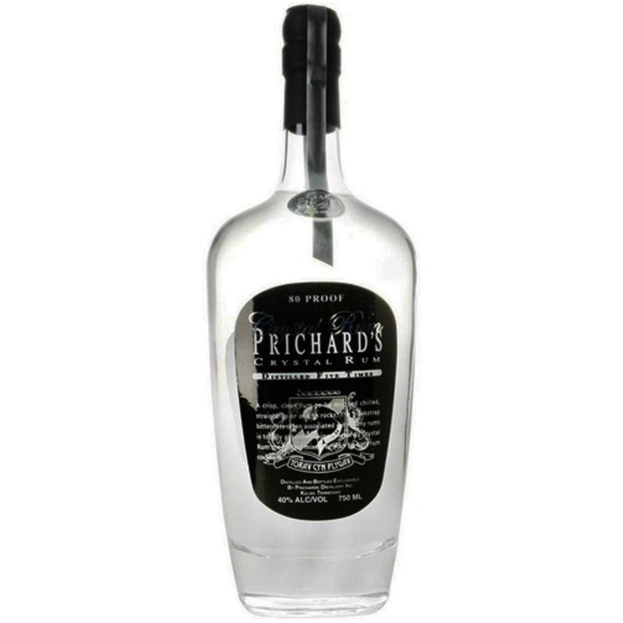 PRICHARDS CRYSTAL RUM 80PRF 750ML