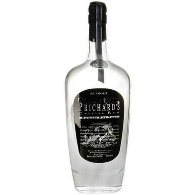 PRICHARDS CRYSTAL RUM 80PRF 750ML