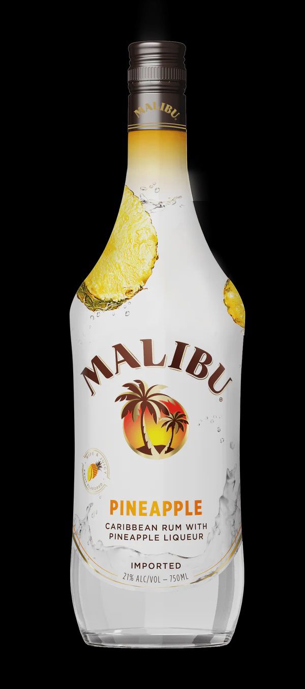 MALIBU PINEAPPLE RUM 750ML