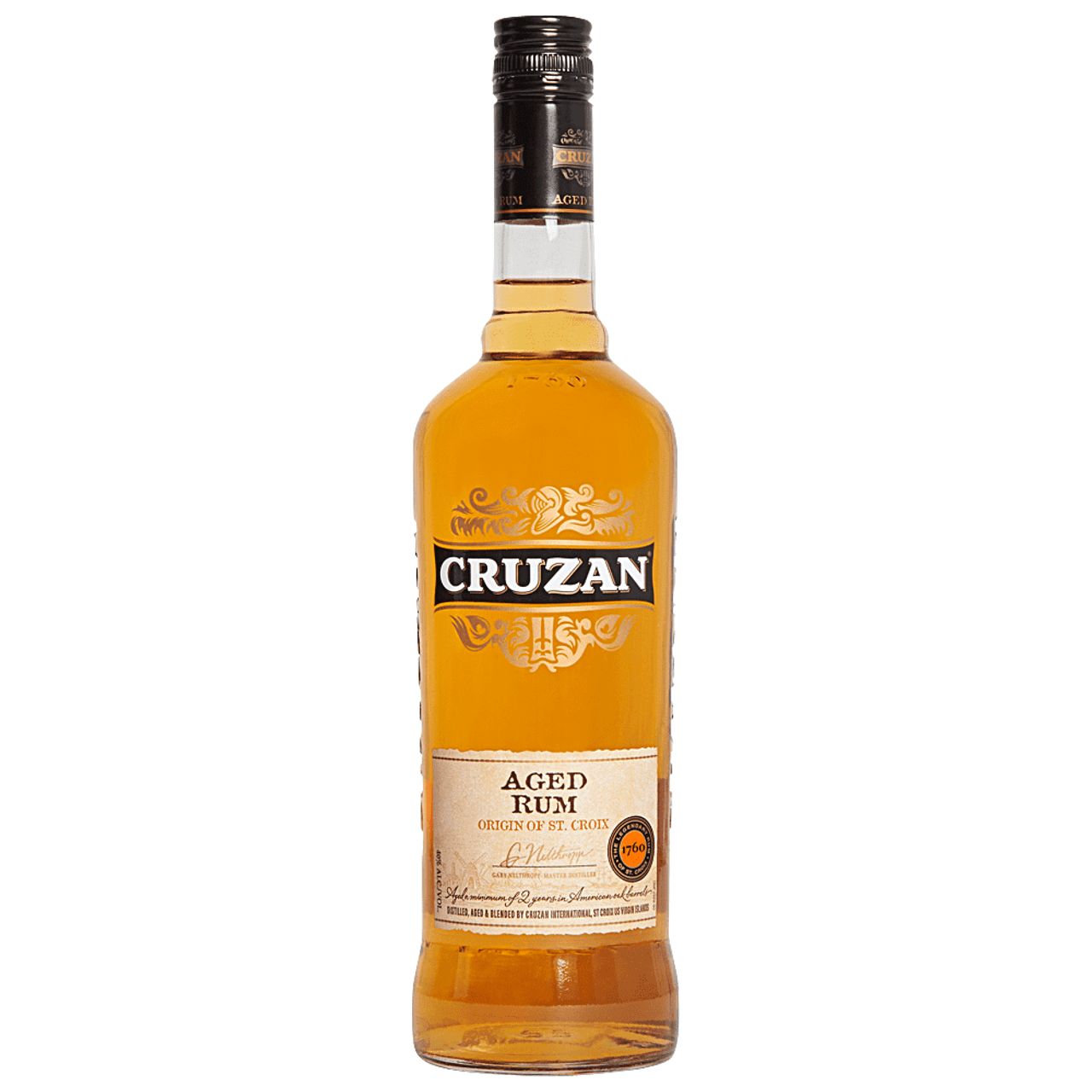 CRUZAN GOLD RUM 750ML