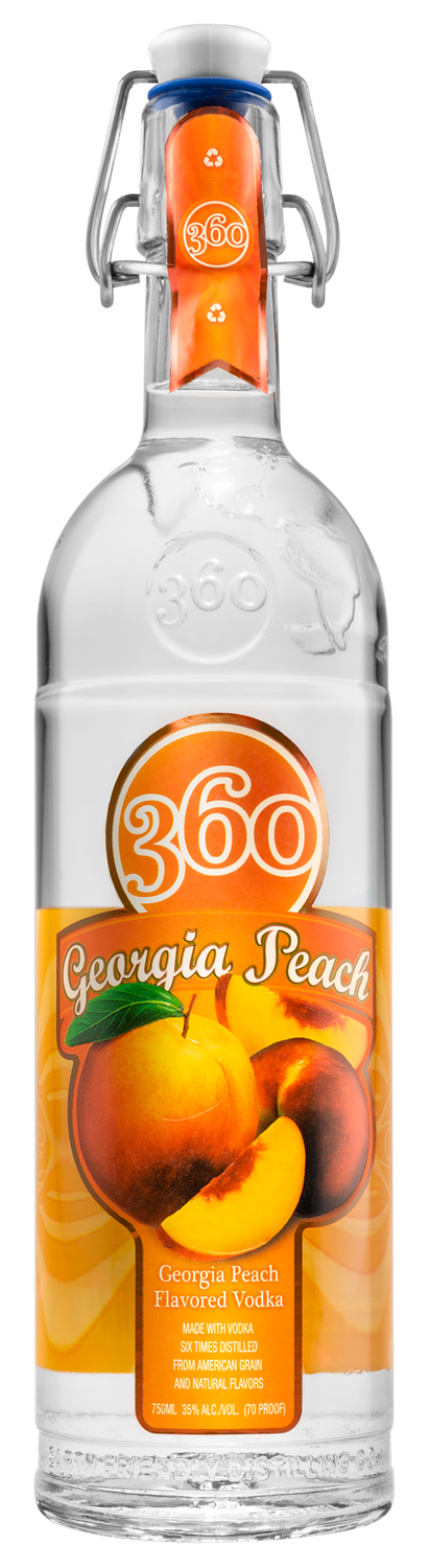 360 GEORGIA PEACH VODKA 1L