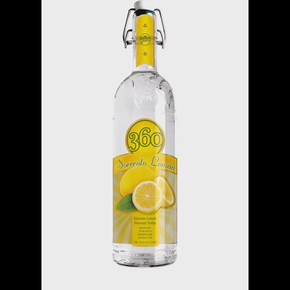 360 SORRENTO LEMON VODKA 1L