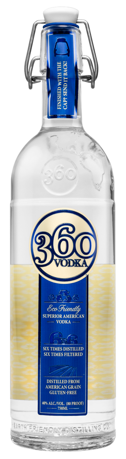 360 VODKA 1L