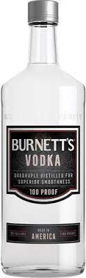 BURNETT&#39;S 100P VODKA 1.75L