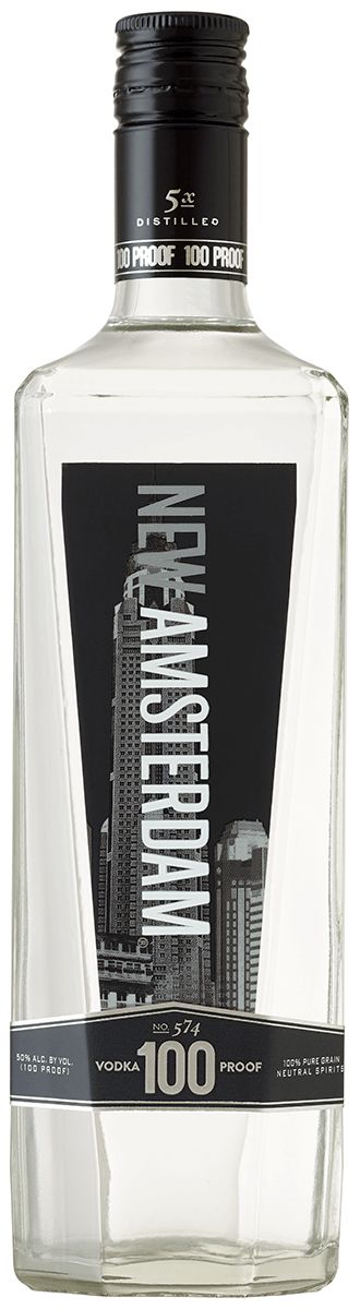 NEW AMSTERDAM 100P VODKA 750ML