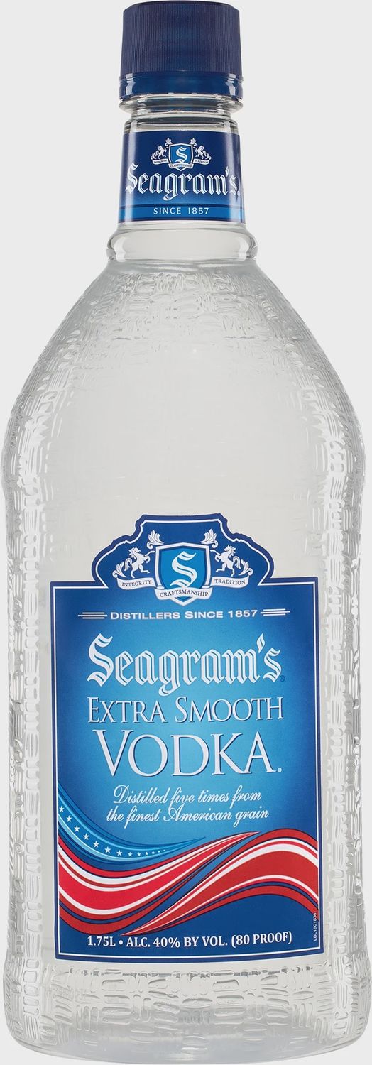 SEAGRAMS VODKA PLASTIC 1.75L