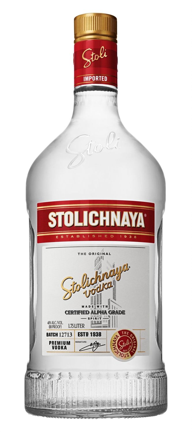 STOLICHNAYA VODKA 1.75L
