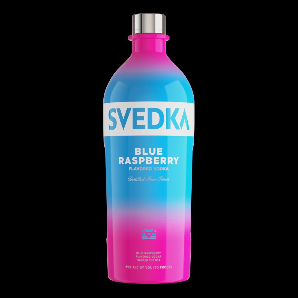 SVEDKA BLUE RASPBERRY VODKA 1.75L
