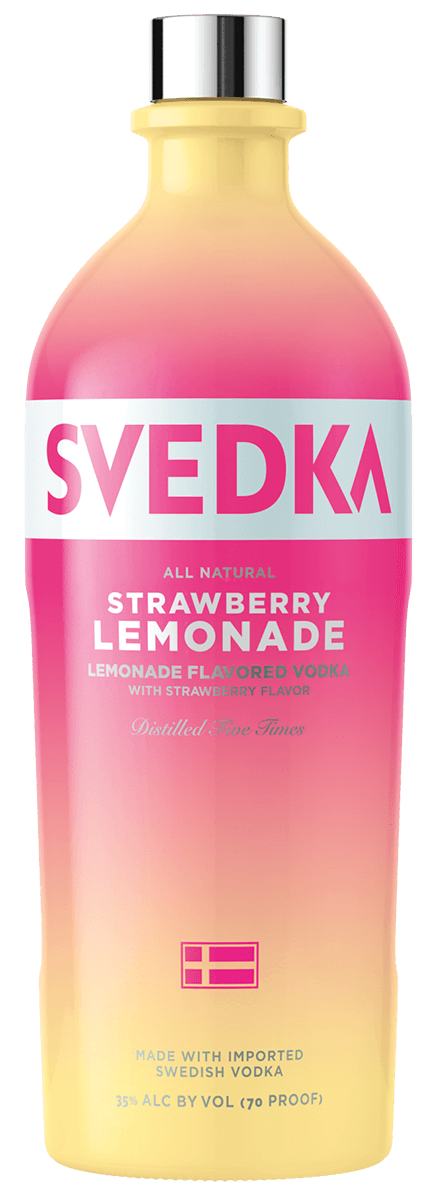 SVEDKA STRAWBERRY LEMONADE VODKA 1.75L