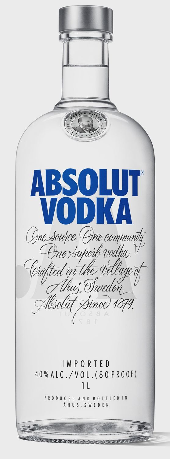 ABSOLUT VODKA 750ML