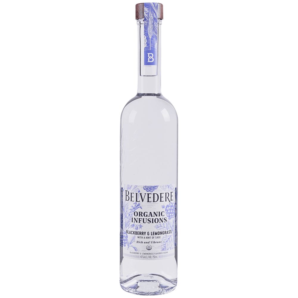 BELVEDERE ORGANIC BLACKBERRY VODKA 750ML